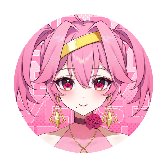 Ashliel Ailove Button Badge [PRE-ORDER]