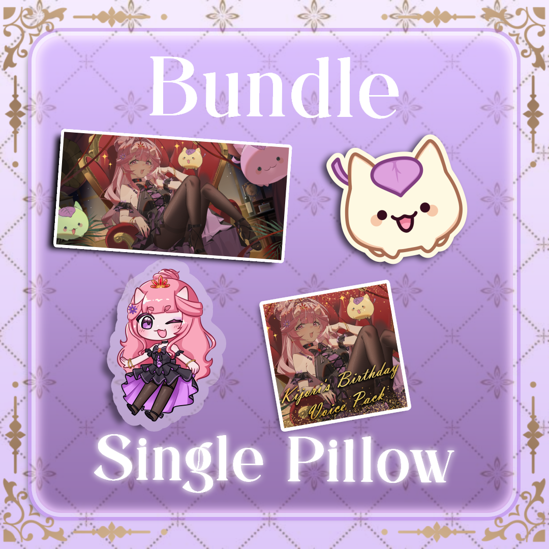[ Kijori Birthday 2026 ] Kijori Birthday Bundle (Single Dangonno Plush Pillow) [ PRE-ORDER ]