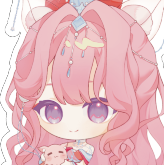 [ Zuri Birthday Goods 2026 ] Zuri Acrylic Shaker Standee [ PRE-ORDER ]